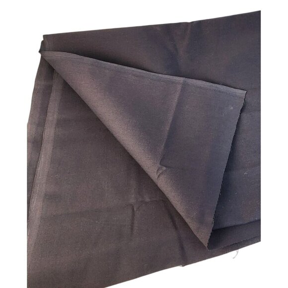 Dark Navy Blue Twill Fabric 3 yds For Sewing Upholstery & Apparel DIY Projects - Picture 3 of 4